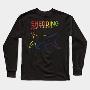 Shedding season (c/r) Long Sleeve T-Shirt